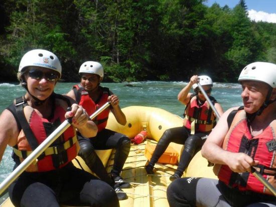 rafting the Save Dolinka River