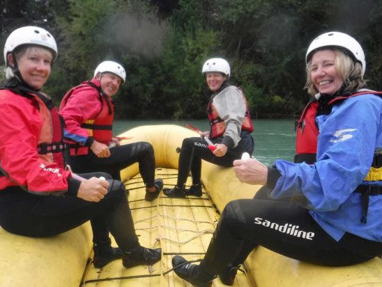 Rafting the Sava river in Slovenia with Bikes Boats and Boots guided tours