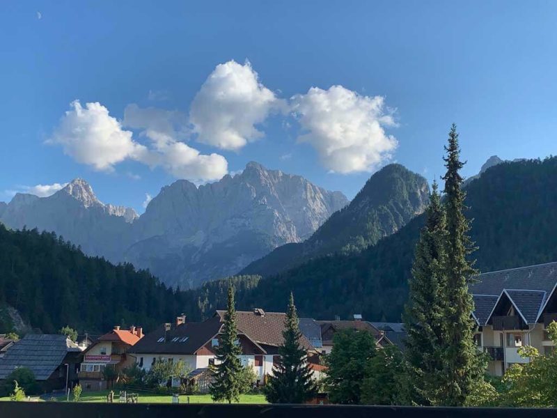 Alpine village of Villach Austria